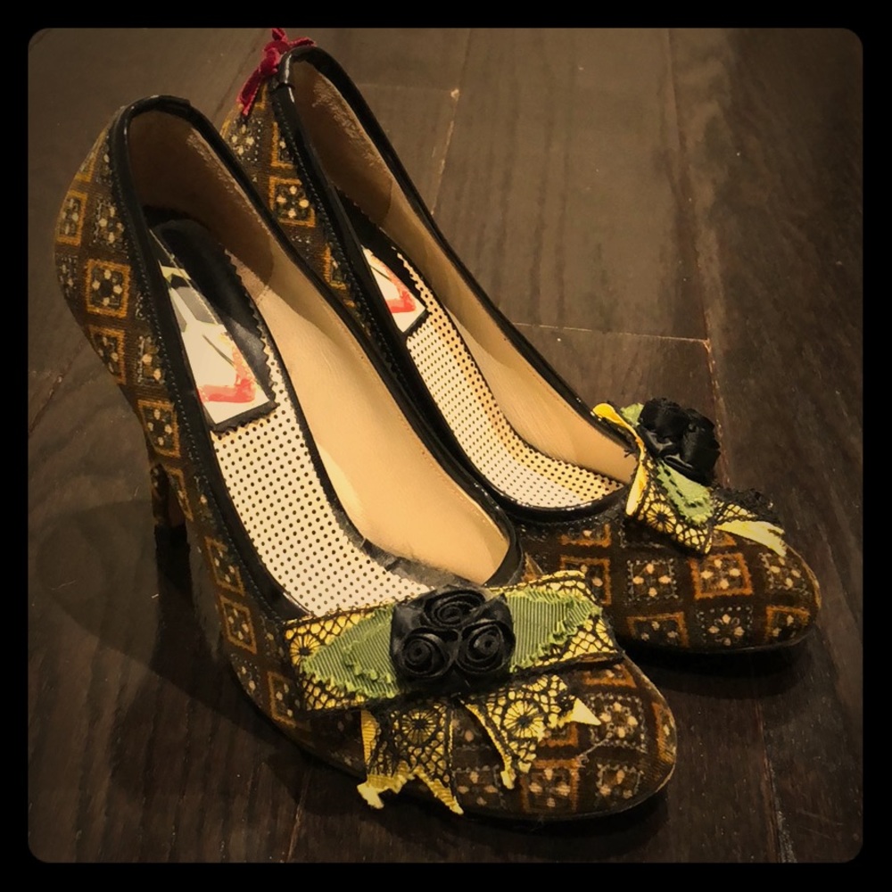 Monica Garcia shoe designer from Madrid Spain Sz 7